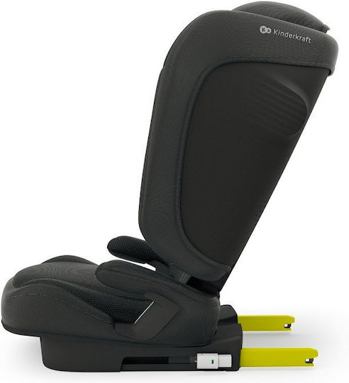 Kinderkraft Unity 2 Детско Столче за Кола High-back Booster i-Размер с Isofix Черно