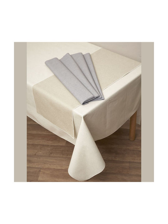 Viopros Ντιάνα Σουπλά Πλαστικό Γκρι 50x35cm 2τμχ
