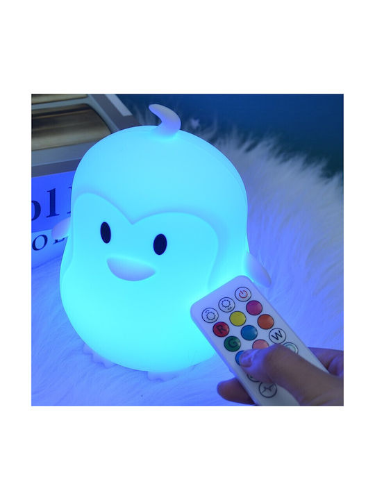 Φωτάκι Νυκτός LED Nitelite Nitelite Penguin Ρεύματος Πολύχρωμo