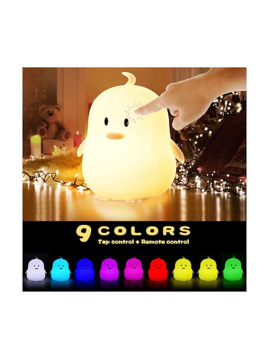 Φωτάκι Νυκτός LED Nitelite Nitelite Penguin Ρεύματος Πολύχρωμo