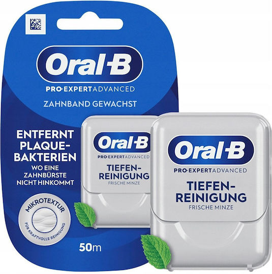 Oral-B Κερωμένο Οδοντικό Νήμα με Γεύση Μέντα 25m