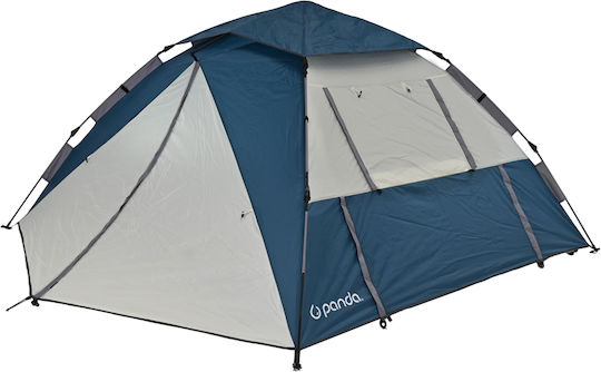 Panda Laker Αυτόματη Σκηνή Camping Igloo Μπλε με Διπλό Πανί 3 Εποχών για 3 Άτομα 200x200x130εκ.