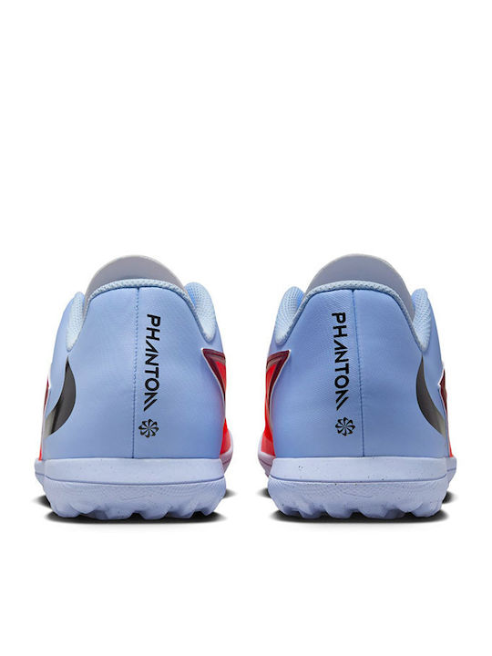 Nike Phantom 6 Low Club Tf Футболни Обувки с Гумена Подметка Син