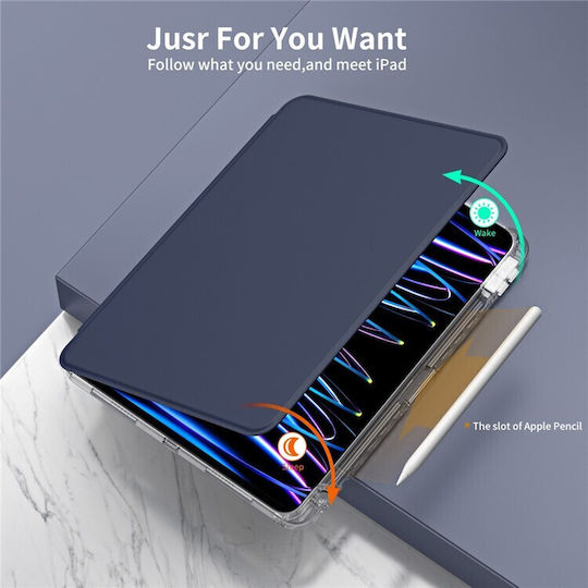 Mad Mask Flip Cover Durable Navy Blue (iPad Pro 2024 11") 039547