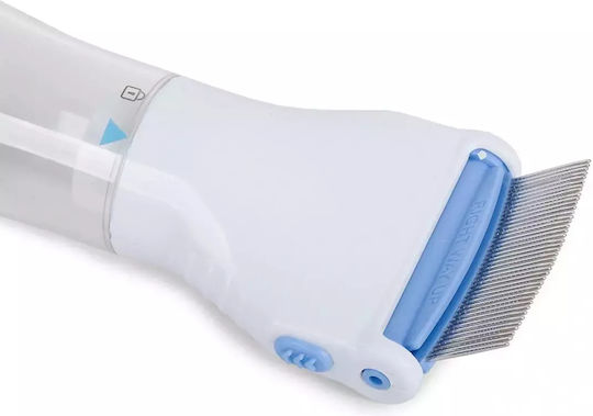 Pieptene Electric Pentru Păduchi și Lindini cu Aspirare și Filtru – 220v Fără Chimicale