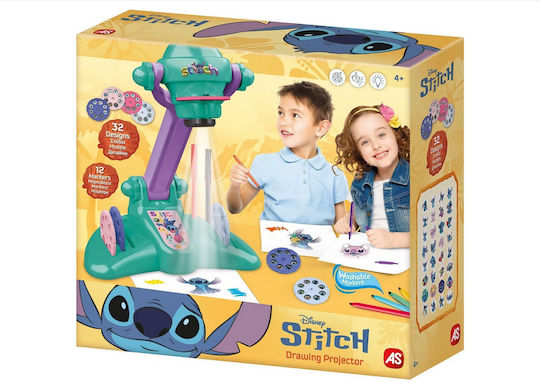 AS Προτζέκτορας Ζωγραφικής Stitch για Παιδιά 3+ Ετών