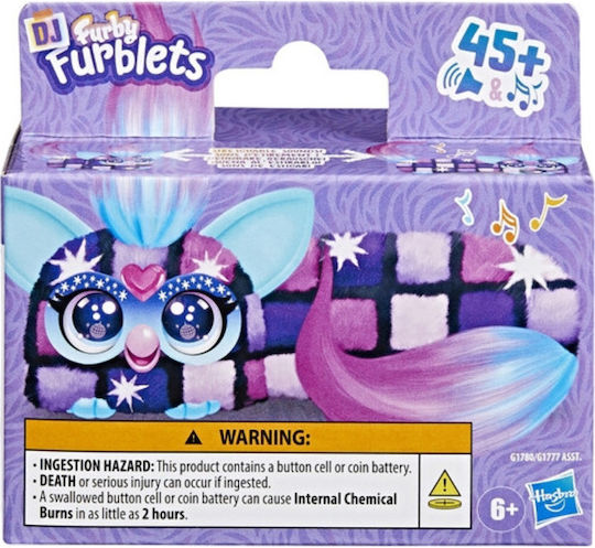 Hasbro Plush Furby DJ Furblets with Sound Dis-Co-Dazz for 6+ Years