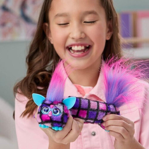 Hasbro Plush Furby DJ Furblets with Sound Dis-Co-Dazz for 6+ Years