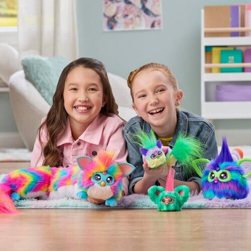 Hasbro Plush Furby DJ Furblets with Sound Dis-Co-Dazz for 6+ Years