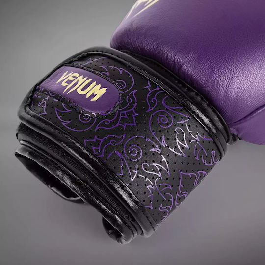 Venum Mănuși de Box din Piele pentru Competiție Violet