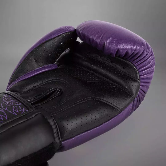 Venum Mănuși de Box din Piele pentru Competiție Violet