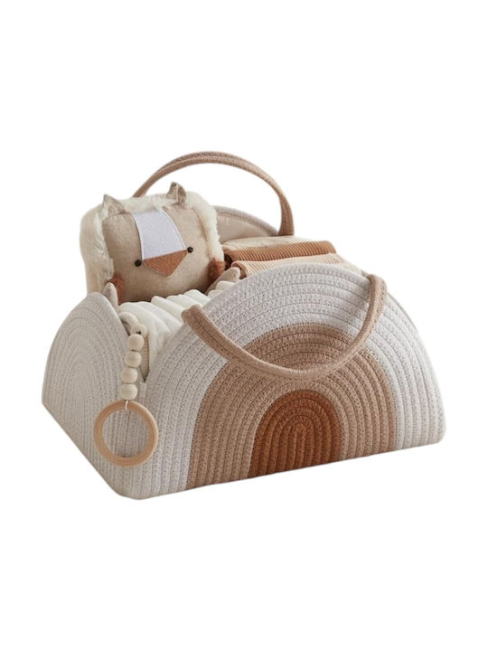 Queen Mother Baby Cosmetic Basket Caddy Baby Gray