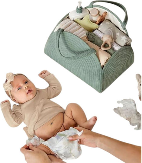 Queen Mother Бебешко Кошче За Козметика Caddy Baby Сиво