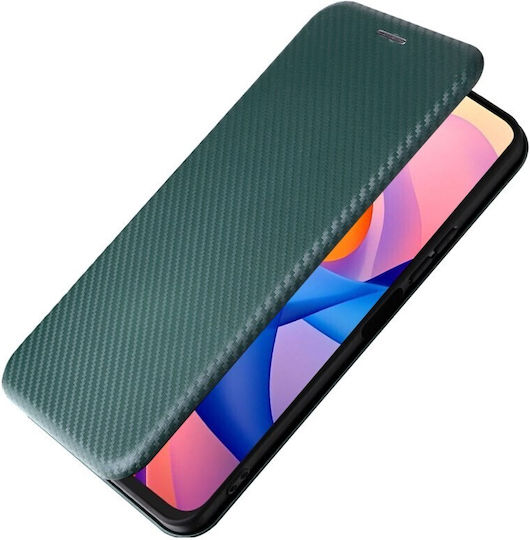 Carbon Fiber Book Πράσινο (TCL 60R 5G)