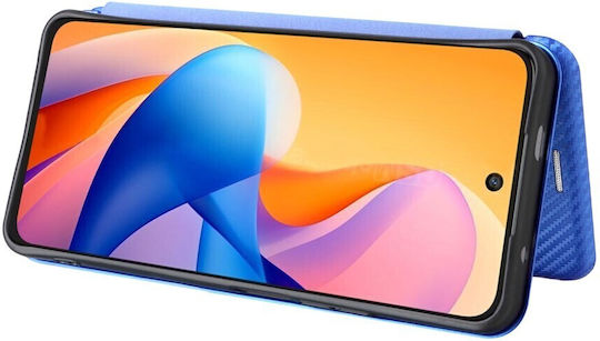 Carbon Fiber Book Μπλε (TCL 60R 5G)