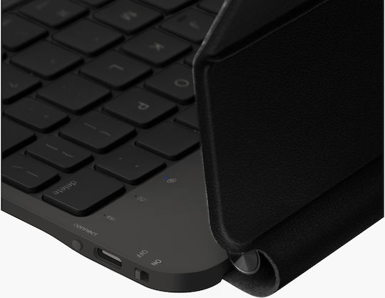 Uniq Flip Cover με Πληκτρολόγιο Μαύρη (iPad Pro 11" M4 (2024))