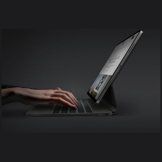 Uniq Flip Cover με Πληκτρολόγιο Μαύρη (iPad Pro 11" M4 (2024))
