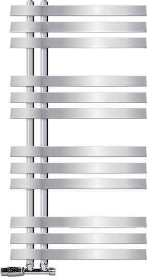 LuxeBath Elektrische Handtuchheizkörper EM 400W 100x50cm Weiße