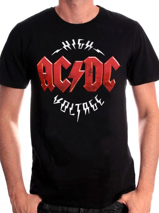 Тениска унисекс Ac Dc High Voltage Meacdcrts013