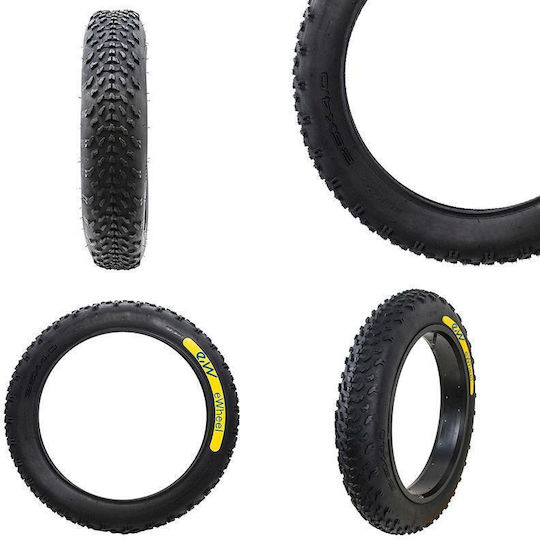 Ewheel Ελαστικο E-bike/fat-bike 26x4.00 Μαυρο Cmm264