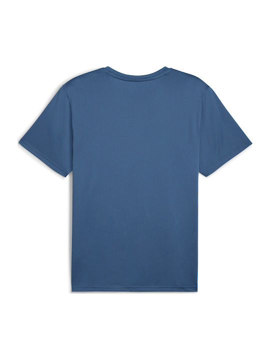 Essentials Sportliches T-Shirt Blau