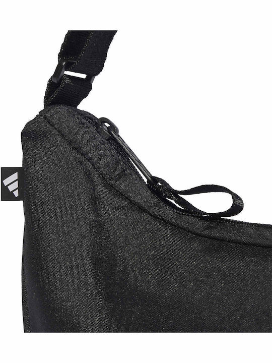 Essentials Women's Hobo Bag Black / Silver Metallic