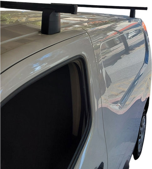 Nordrive Kit Car Roof Bars Legs Nordrive Kargo Iron Black Opel Combo Cargo 2018+ 2 Pieces Mb.ocombo.10