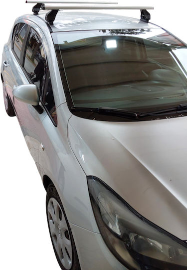 Menabo Kit Car Roof Bars Legs Menabo Aluminum Omega Medium Opel Corsa E 2015+ 2 Pieces