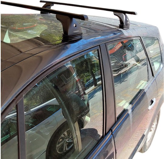 Nordrive Kit Autodachträger Nordrive Quadra Aluminium Renault Scenic 2003-2009 2 Stücke