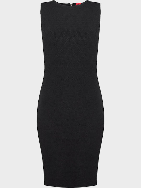 Naironi Summer Mini Dress Black