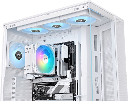 Thermaltake UX400 Ψύκτρα Επεξεργαστή για Socket AM4/AM5/1200/115x/1700 με ARGB Φωτισμό Λευκή