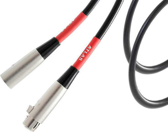 Atlas Cables XLR male to XLR female 1.5m Cable