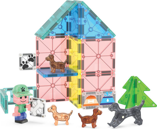 Magna-Tiles Μαγνητικό Παιχνίδι Κατασκευών για Παιδιά 3+ Ετών