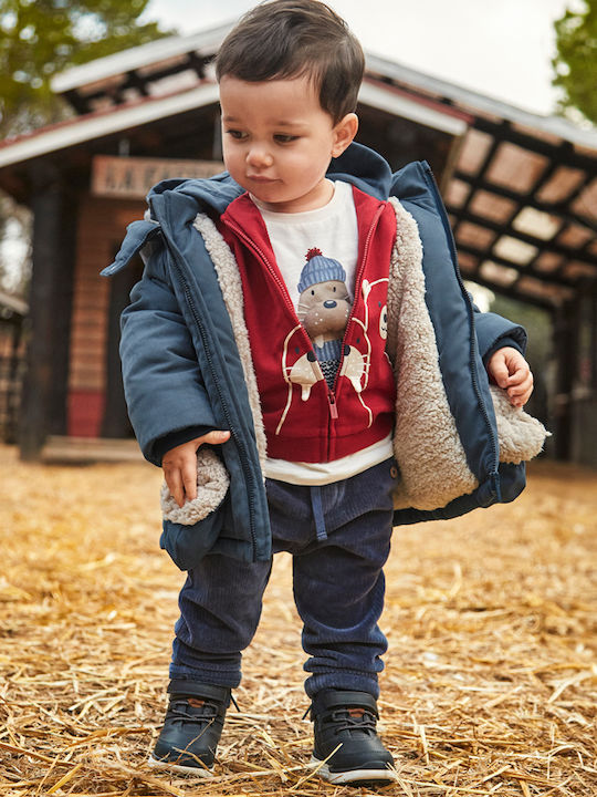 Kinder Hose Chino Cord Rot