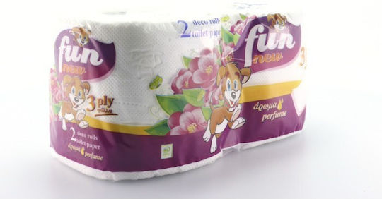 Toilettenpapier 2 Rollen 3 Blätter (95gr/Rolle)