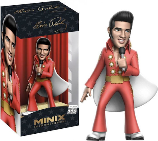 Elvis Presley Minix Figure Elvis Red Suit 12 Cm