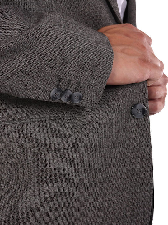 Men's Suit Jacket Slim Fit Gray