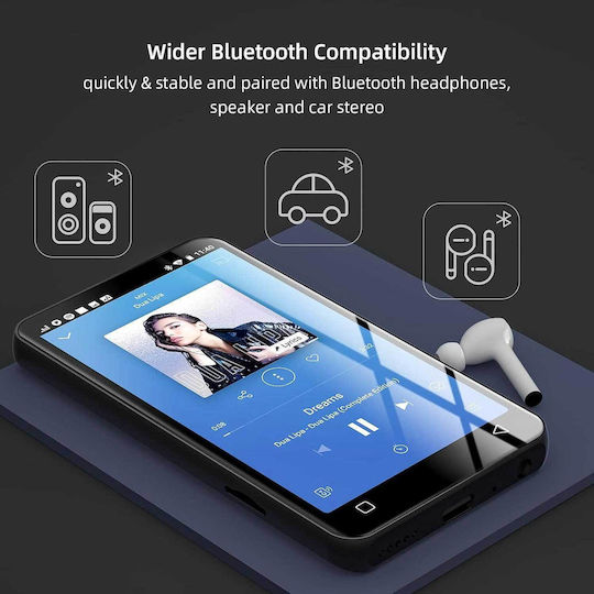 Innioasis ‎g1 Mp3/mp4 MP3 Player (80GB) με LCD Οθόνη Αφής 4" Μαύρο