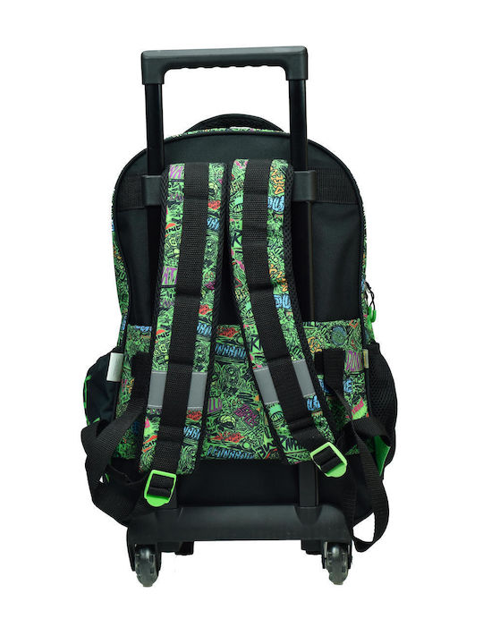 Gim Ninja Turtles Ученическа Раница Куфар Основно Зелена 27 Литра 35 x 20 x 35 см