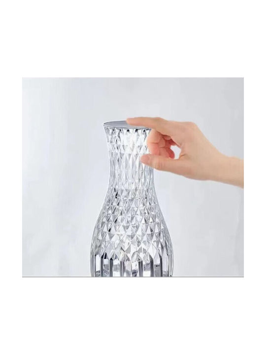 RayTech Dekorative Lampe Vase Wiederaufladbar
