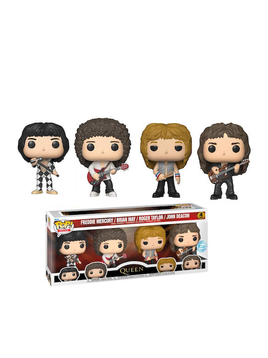 Funko Pop! Felsen: Königin - Freddie Mercury / Brian May / Roger Taylor / John Deacon 4er-Pack Sonderausgabe 4Stück