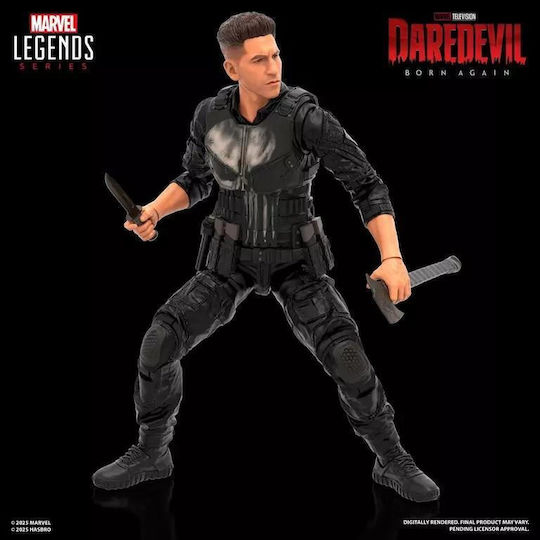 Hasbro Marvel: Marvel Legends: Daredevil Born Again - Punisher Φιγούρα Δράσης ύψους 15εκ. σε Κλίμακα 1:11