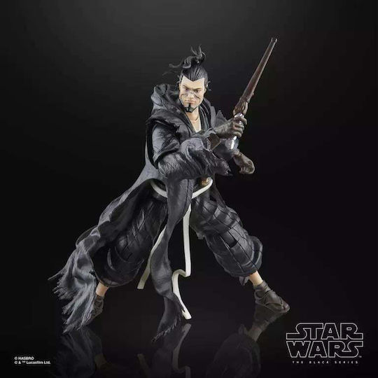 Hasbro Star Wars: Star Wars: Visions Black Series The Ronin Action Figure Height 15cm Scale 1:11