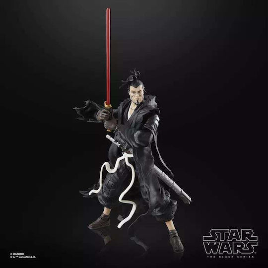 Hasbro Star Wars: Star Wars: Visions Black Series The Ronin Action Figure Height 15cm Scale 1:11