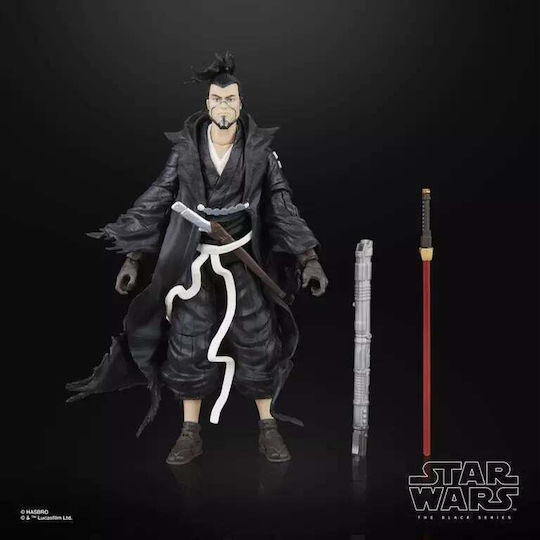 Hasbro Star Wars: Star Wars: Visions Black Series The Ronin Action Figure Height 15cm Scale 1:11