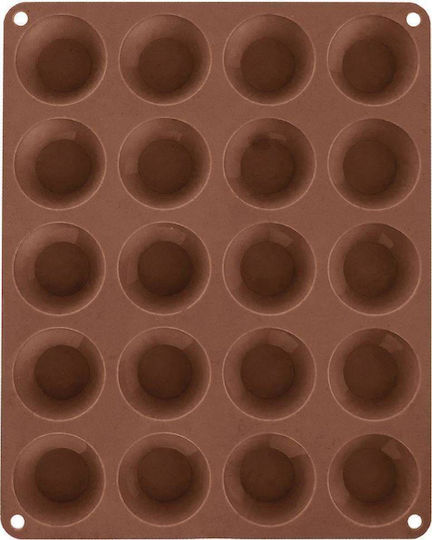 Orion Backform Törtchen/Muffins Silikon 5x23.5x2cm 20cm