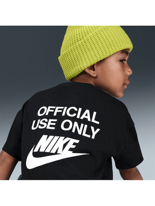 Παιδικό T-shirt Μαύρο Sportswear