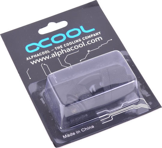 Alphacool Alphacool HF Connection 45 Degrees G1/4 Inch Ag 16/10mm Rotatable Black
