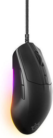SteelSeries Rival 3 Gen2 RGB Геймърска Мишка 8500 DPI Черен