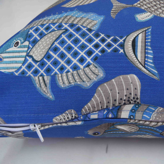 Decocraft Decocraft Throw Pillow Blue 35x55cm